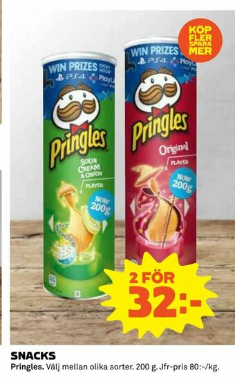 Coop Daglivs Snacks erbjuda
