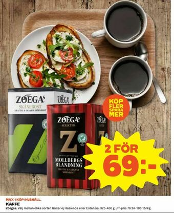 Coop Daglivs Kaffe erbjuda