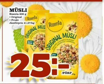 Din Mat Müsli erbjuda