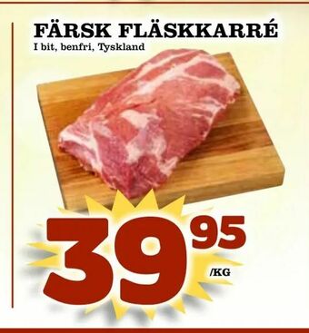 Din Mat Färsk fläskkarré erbjuda