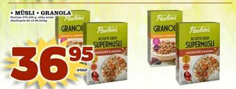Din Mat Müsli • granola erbjuda