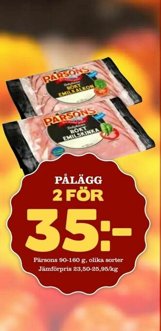 Din Mat Pålägg erbjuda