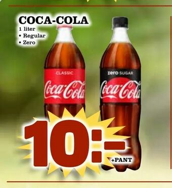 Din Mat Coca-cola erbjuda