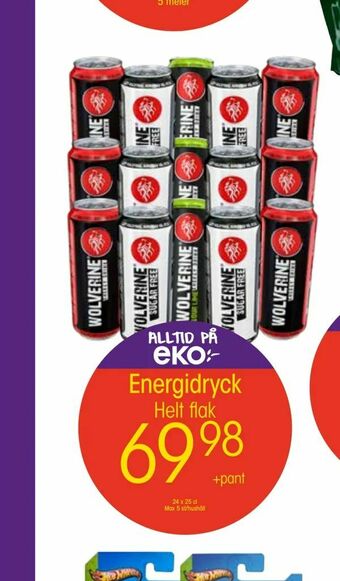EKO Energidryck erbjuda