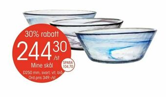 EKO Mine skål erbjuda