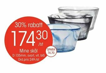 EKO Mine skål erbjuda