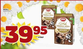 Nya Pulsen Müsli erbjuda