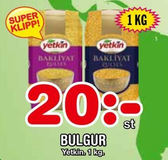 Nya Pulsen Bulgur erbjuda