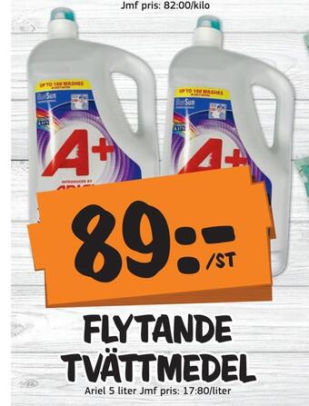 Bazaar Food market Flytande tvättmedel erbjuda