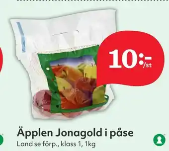 Hemköp Äpplen Jonagold i påse erbjuda