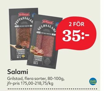 Hemköp Salami erbjuda
