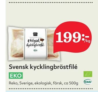 Hemköp Svensk kycklingbröstfilé erbjuda
