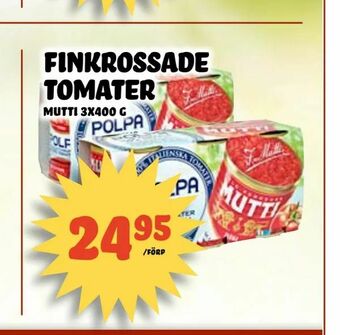 Nelins finkrossade tomater erbjuda