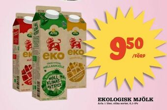 Nelins Ekologisk mjölk erbjuda