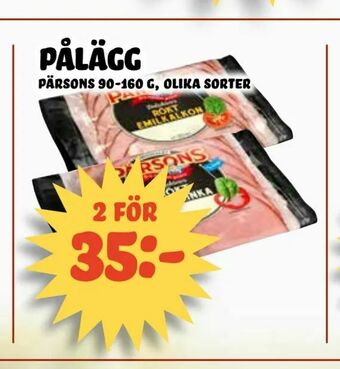 Nelins Pålägg erbjuda