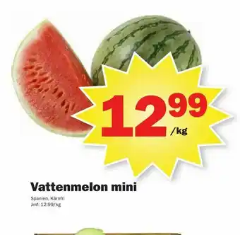Pekås Vattenmelon mini erbjuda