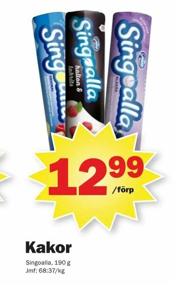 Pekås Kakor erbjuda