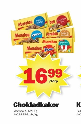 Pekås Chokladkakor erbjuda