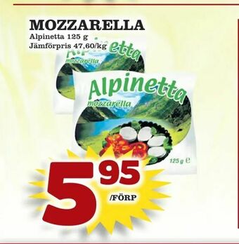 Prisma Mat Mozzarella erbjuda