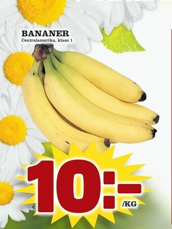 Prisma Mat Bananer erbjuda