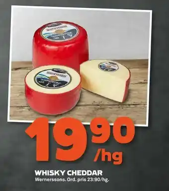 Stora Coop WHISKY CHEDDAR erbjuda