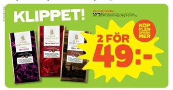 Stora Coop Kaffe erbjuda