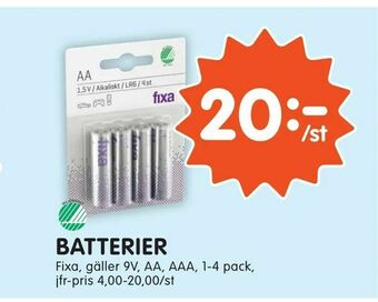 Tempo Batterier erbjuda