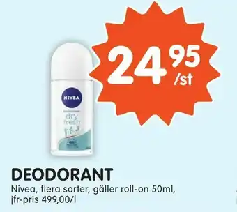 Tempo Deodorant erbjuda