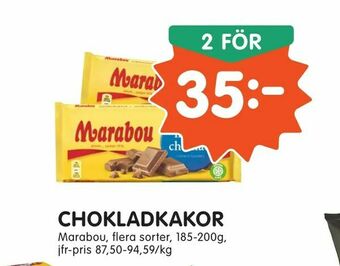 Tempo Chokladkakor erbjuda