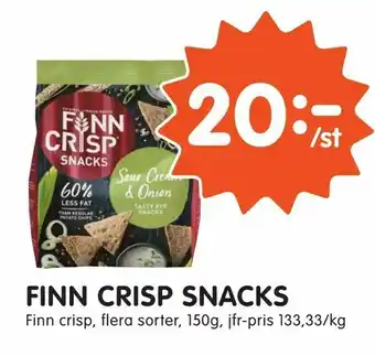 Tempo Finn crisp snacks erbjuda