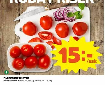 Coop Plommontomater erbjuda