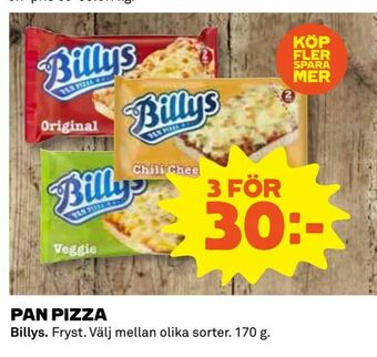 Coop Pan pizza erbjuda