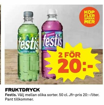 Coop Fruktdryck erbjuda