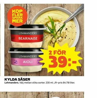 Coop Extra Kylda såser erbjuda
