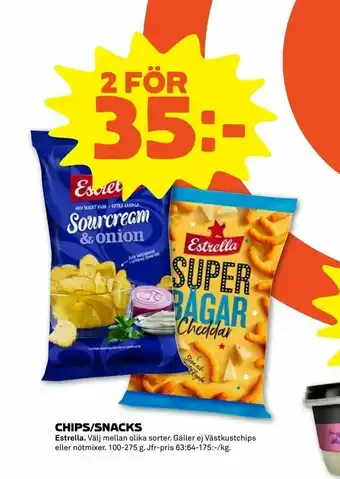Coop Forum Chips/snacks erbjuda