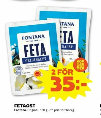 Coop Forum Fetaost erbjuda