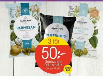EKO Gårdschips Olika smaker erbjuda