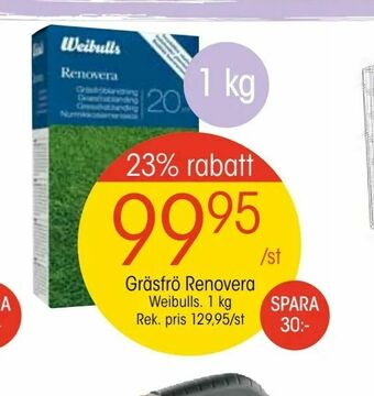 EKO Gräsfrö Renovera erbjuda