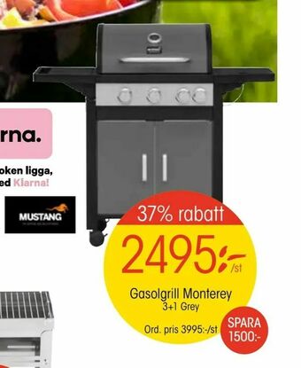 EKO Gasolgrill Monterey erbjuda