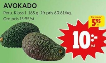 ICA Kvantum AVOKADO erbjuda