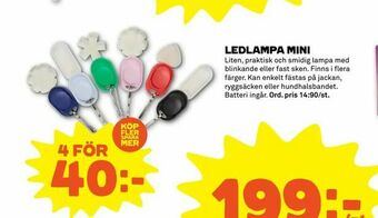 Stora Coop Ledlampa mini erbjuda