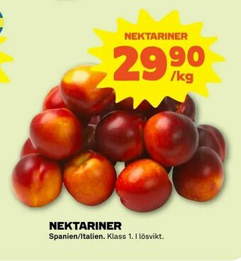 Stora Coop Nektariner erbjuda
