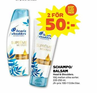 Stora Coop Schampo/ balsam erbjuda