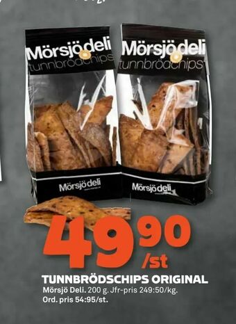 Coop Forum Tunnbrödschips original erbjuda