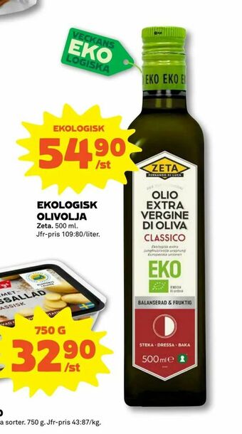 Stora Coop Ekologisk olivolja erbjuda