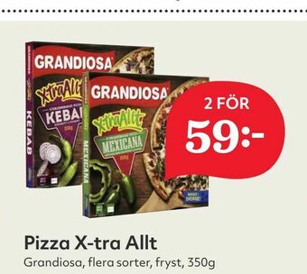 Hemköp Pizza X-tra Allt erbjuda