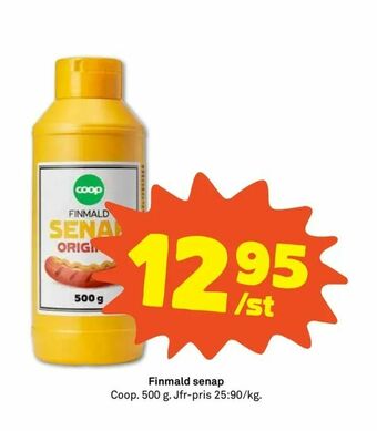 Stora Coop Finmald senap erbjuda