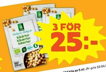 Stora Coop Kikärtor erbjuda