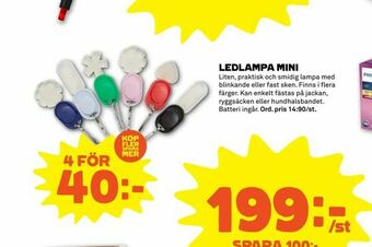 Stora Coop Ledlampa mini erbjuda
