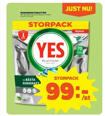 Stora Coop Maskindisktabletter erbjuda